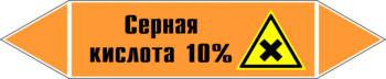 Маркировка трубопровода "серная кислота 10%" (k30, пленка, 507х105 мм)" - Маркировка трубопроводов - Маркировки трубопроводов "КИСЛОТА" - магазин "Охрана труда и Техника безопасности"