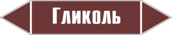 Маркировка трубопровода "гликоль" (пленка, 716х148 мм) - Маркировка трубопроводов - Маркировки трубопроводов "ЖИДКОСТЬ" - магазин "Охрана труда и Техника безопасности"